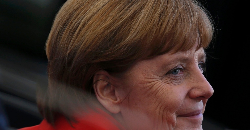 Chanceler Angela Merkel está no Maracanã para a final da Copa do Mundo