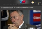 Vice da federação argentina admite ter revendido ingressos da Copa - Reprodução/TN