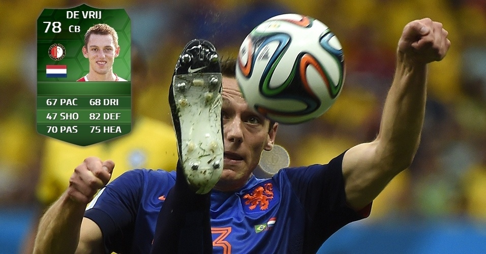 Holanda 3 x 0 Brasil: De Vrij (75 para 78)