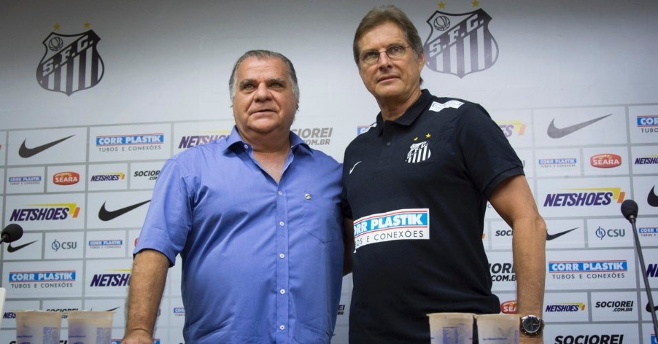 O técnico Oswaldo de Oliveira está preocupado com o ano eleitoral do Santos