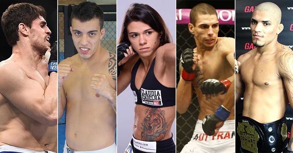 O Brasil já esteve no topo da lista de campeões do UFC, junto aos Estados Unidos. Mas as quedas de Renan Barão, Anderson Silva e Júnior Cigano deixaram dúvidas quanto ao futuro do país como potência da organização, ainda que o número de lutadores verde-amarelos seja o segundo maior dentro do Ultimate. Mas calma! Mostramos a seguir que não há motivo para pânico. O UOL Esporte separou 25 atletas com até 25 anos que podem "salvar" o MMA do Brasil no UFC. Confira: - Arte UOL