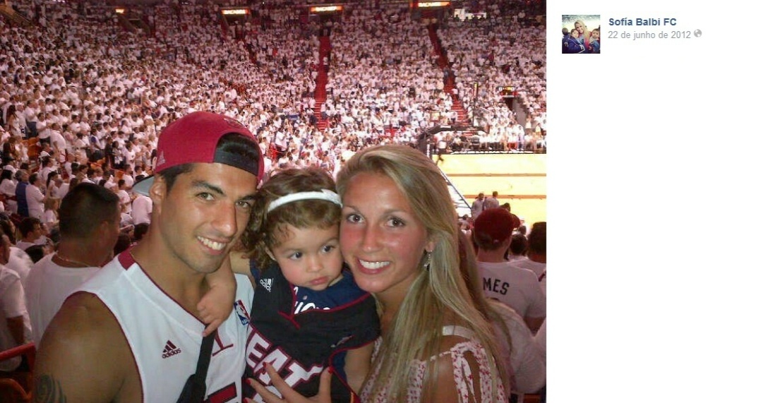 Sofia Balbi, mulher de Luis Suárez - Reprodução/Twitter