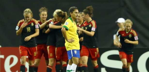 Alemãs comemoram goleada sobre o Brasil sub-20 - Martin Rose - FIFA/Getty Images