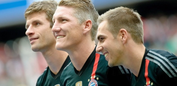 Bayern: Muller, Schweinsteiger e Lahn podem enfrentar colegas de seleção - EFE/EPA/ANGELIKA WARMUTH 
