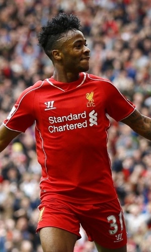 Sterling fez um e deu assistência na vitória por 2 a 1 do Liverpool sobre o Southampton neste domingo