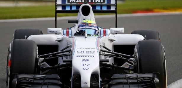 Felipe Massa fez o 4º tempo no primeiro dia de treinos para o GP da Bélgica - Reuters