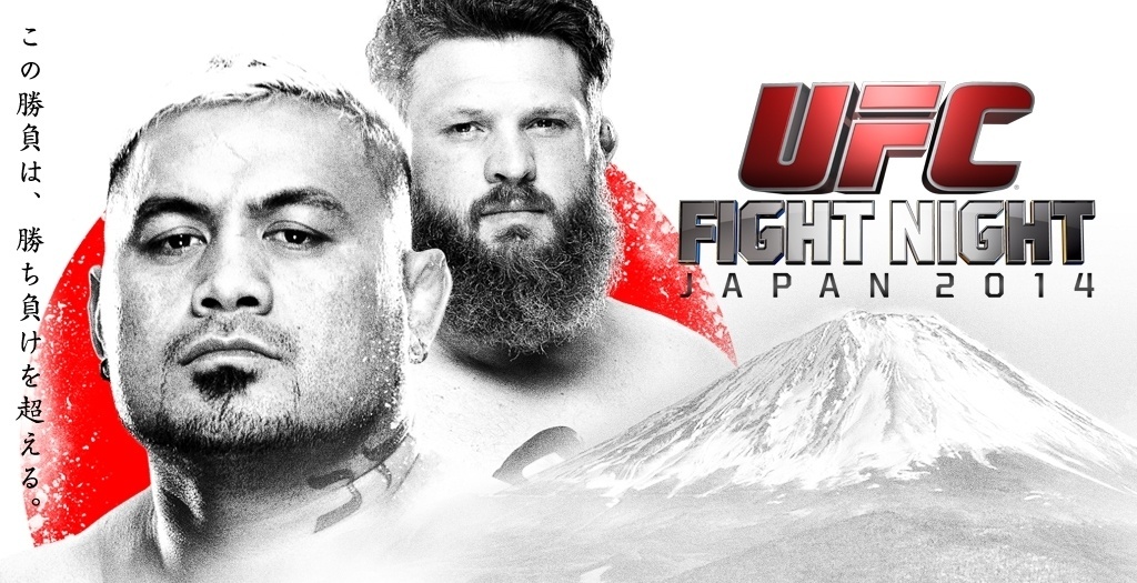Versão oficial do pôster do UFC no Japão - Reprodução