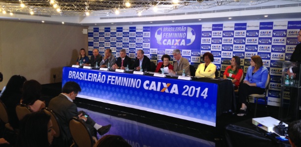Caixa apresentou patrocínio à segunda edição do Campeonato Brasileiro de futebol feminino - Guilherme Costa / UOL