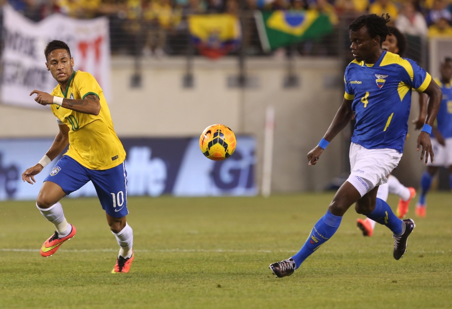 Fotos: Brasil e Equador se enfrentam nos EUA - 09/09/2014 - UOL Esporte