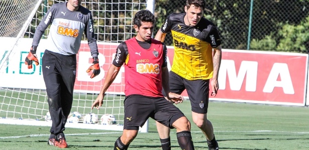 Guilherme pouco treinou em campo nesta temporada, por conta de uma preparação própria - Bruno Cantini/site oficial do Atlético-MG