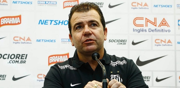 Enderson Moreira acredita que Santos pode brigar na parte de cima da tabela - Divulgação/Santos FC
