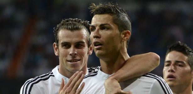 Jornais espanhóis afirmam que o relacionamento entre CR7 e Bale é "péssimo" - AFP PHOTO / GERARD JULIEN