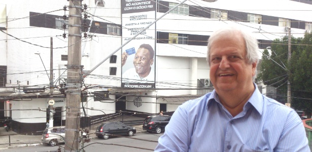 Modesto Roma Júnior, candidato à presidência do Santos nas eleições em dezembro - Samir Carvalho/UOL Esporte