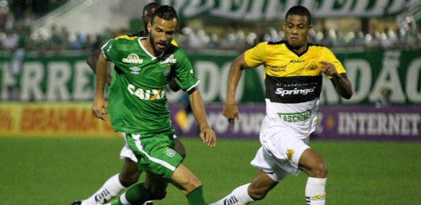Leandro é o artilheiro da Chapecoense no Campeonato Brasileiro com sete gols - Alan Pedro/Getty Images 