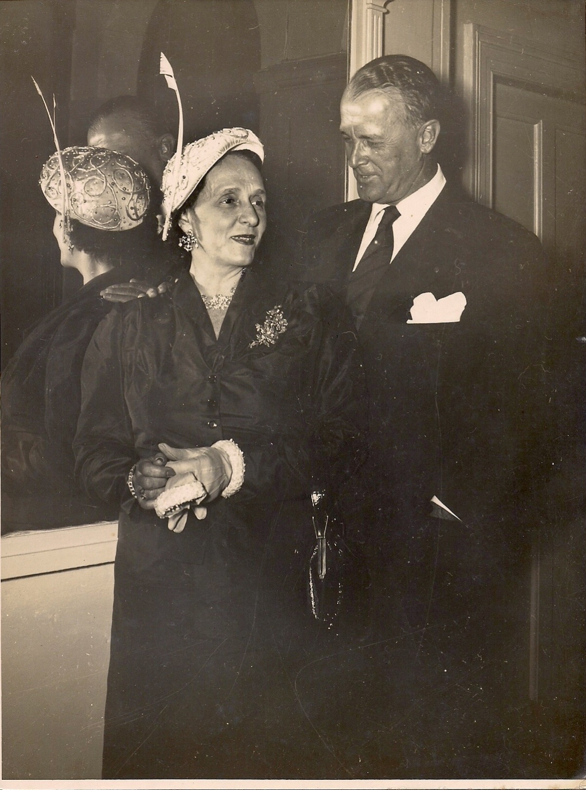 Anna Amélia e o marido Marcos de Mendonça, o primeiro goleiro da seleção brasileira - Acervo pessoal