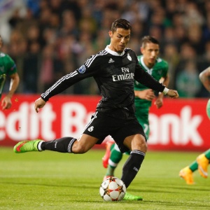 Cristiano Ronaldo é um dos destaques da Liga dos Campeões da Europa