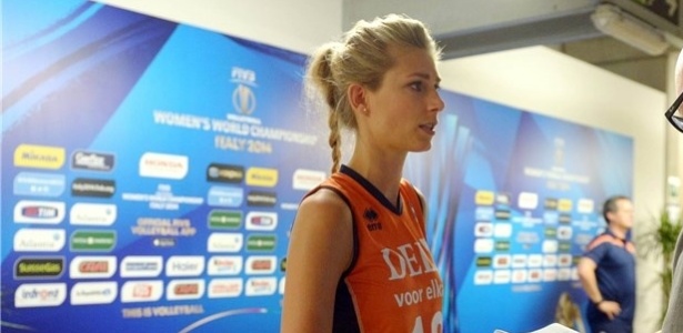 Flier é a atleta mais experiente da Holanda - Divulgação/FIVB