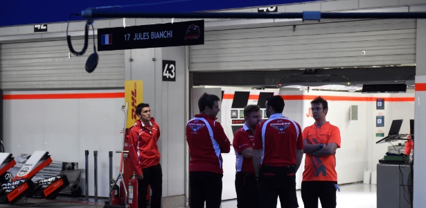 Equipe russa deixa a categoria, mas pode continuar em 2015 como Manor F1 -  AFP PHOTO / TOSHIFUMI KITAMURA 