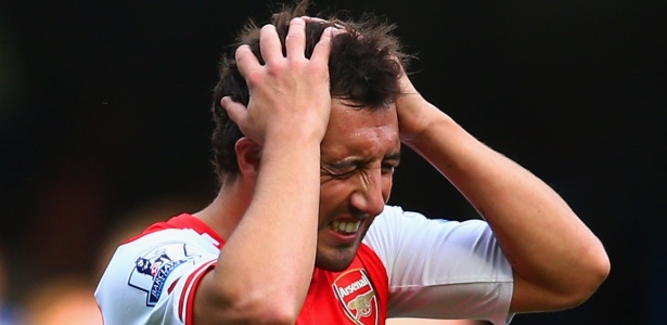 Cazorla em ação pelo Arsenal em 2014 - Paul Gilham/Getty Images