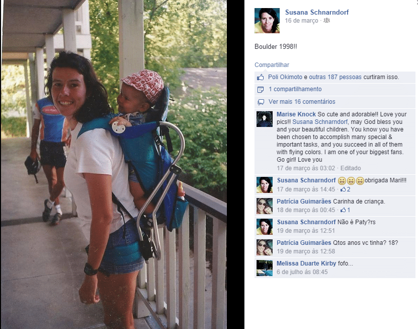 Mãe de três filhos, Susana teve de conviver com a doença enquanto eles cresciam. Hoje eles são os maiores torcedores da ex-triatleta e atual nadadora paraolímpica - Reprodução/Facebook