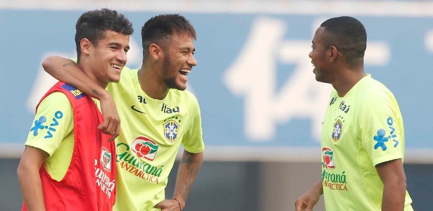 Philippe Coutinho e Neymar eram companheiros de seleção na base  - Rafael Ribeiro / CBF