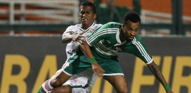 Wesley em ação pelo Palmeiras em 2014; contratação ainda dá dor de cabeça ao clube - Cesar Greco/Ag. Palmeiras/Divulgação