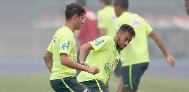 Neymar em ação pela seleção na China; time de Dunga seguirá desfalcando clubes em 2015 - Rafael Ribeiro/CBF
