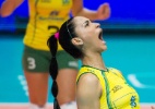 Jaqueline chora ao dedicar vitória do Brasil ao filho: "é muita saudade"