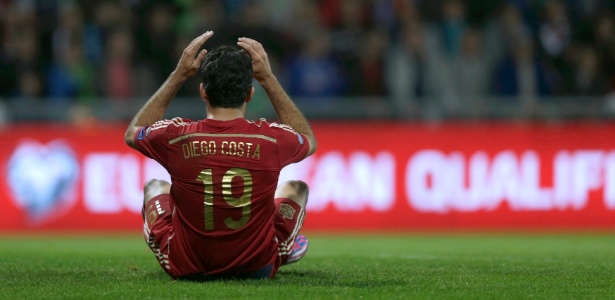 Brasileiro naturalizado espanhol tem apenas 1 gol em 9 jogos pela seleção espanhola - REUTERS/David W Cerny 