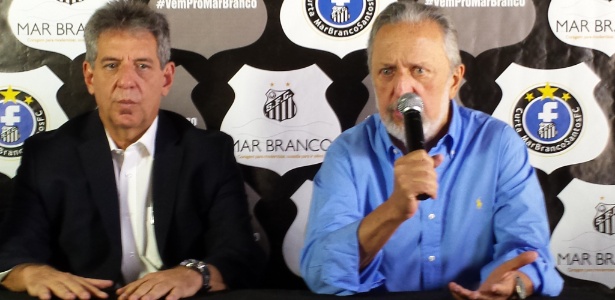 Fernando Silva tem o apoio de Luis Alvaro de Oliveira Ribeiro nas eleições do Santos - Bruno Thadeu/UOL