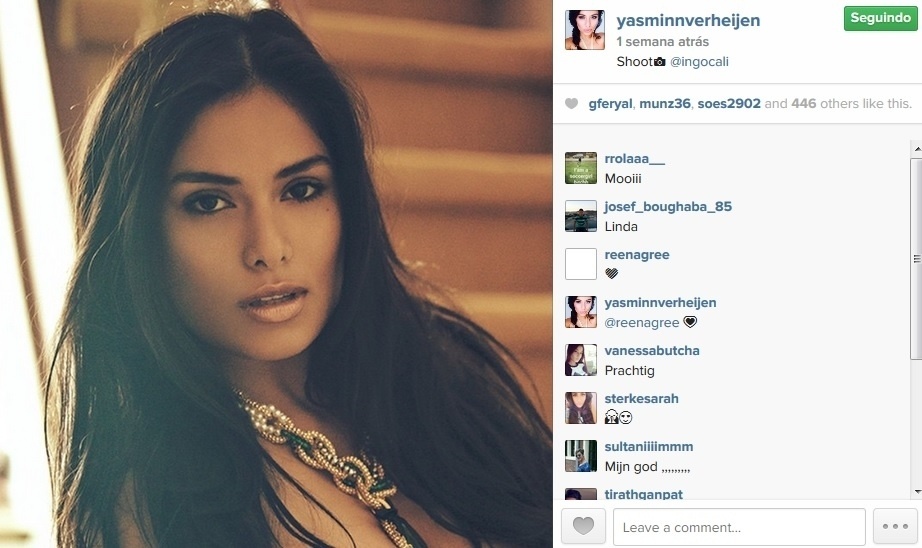 Yasmin Verheijen, namorada de Boulahrouz - Reprodução/Instagram