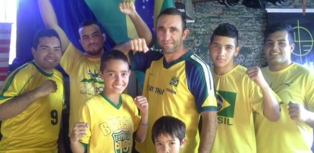 Com 4 filhos e um sobrinho no caminho do MMA, Paulão Bueno lidera a família Zenidim - Arquivo Pessoal