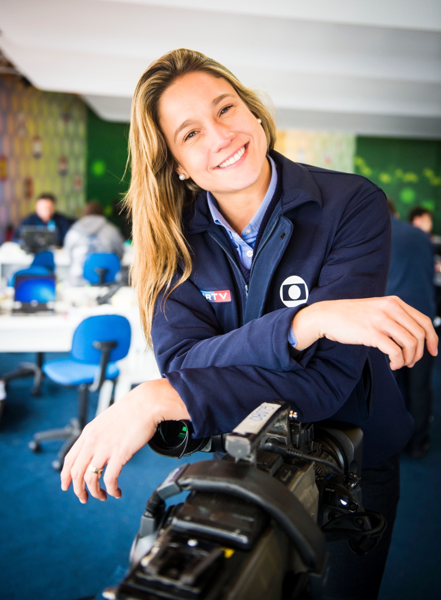 17.out.2014 - Fernanda Gentil, jornalista e apresentadora da TV Globo - João Miguel/Globo
