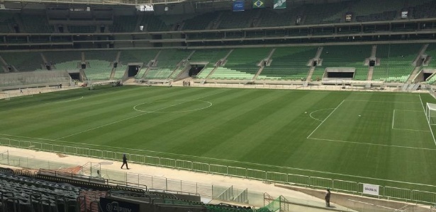 Estádio do Palmeiras tem o gramado pronto para a despedida de Ademir da Guia - World Sports/Divulgação