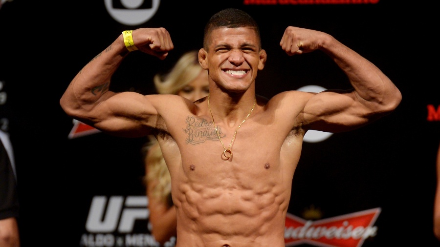 Gilbert Burns, o "Durinho", discípulo de Vitor Belfort - Alexandre Loureiro/Inovafoto