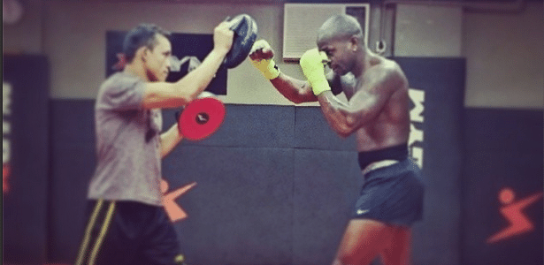Afastado do Vasco, meia Sandro Silva tem treinado boxe e jiu-jitsu para manter a forma - Instagram