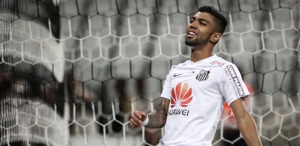 Gabigol chega a 50 gols como profissional atuando pelo Santos - Ricardo Nogueira/Folhapress