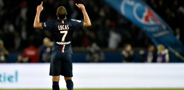 Lucas vive seu melhor momento desde que chegou ao PSG no começo de 2013 - AFP PHOTO/MIGUEL MEDINA 