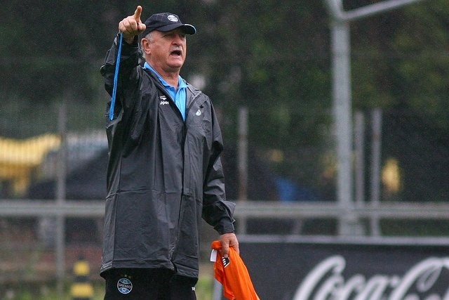 12 nov 2014 - Felipão comanda treinamento do Grêmio no Olímpico