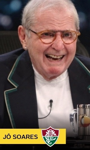 Jô Soares é torcedor do Fluminense - Arte UOL - Ricardo Matsukawa/UOL