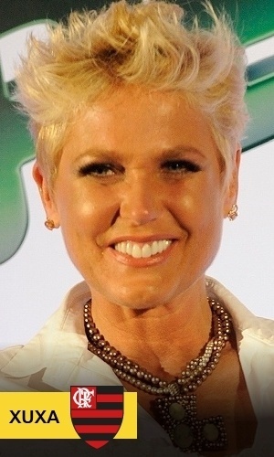 "Rainha dos Baixinhos" e apresentadora da Globo, Xuxa é torcedora do Flamengo - Arte UOL - Cyntiha Salles/Globo