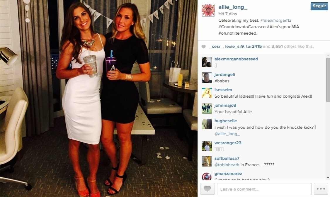 Alex Morgan curte despedida de solteira com suas amigas - Reprodução/Instagram