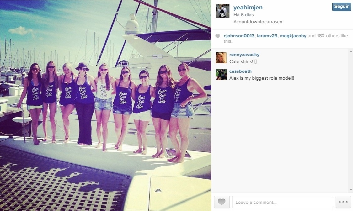 Alex Morgan curte despedida de solteira com suas amigas - Reprodução/Instagram