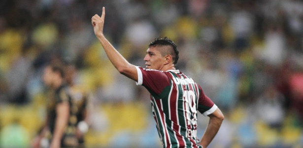 O volante do Flu Edson marcou o gol da vitória sobre o Botafogo no último sábado - Paulo Sérgio/Photocamera