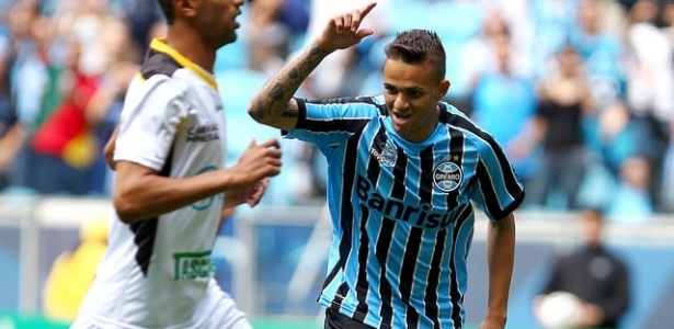 Luan mantém a mesma postura independente de nova fase no Grêmio - Lucas Uebel/Divulgação/Grêmio