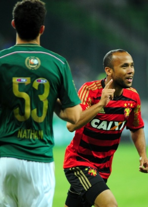 Ananias comemora primeiro gol da história do Allianz Parque no jogo do Sport - ALAN MORICI/FRAME/ESTADÃO CONTEÚDO - ALAN MORICI/FRAME/ESTADÃO CONTEÚDO