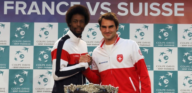 Federer enfrentará Gael Monfils na segunda partida desta sexta-feira - REUTERS/Pascal Rossigno
