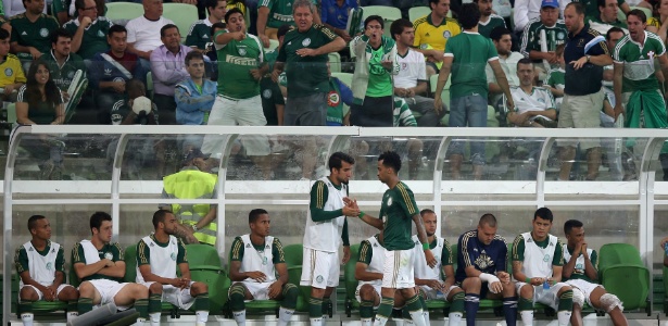 Torcedores do Palmeiras perderam a paciência na derrota para o Sport na quarta - Friedemann Vogel/Getty Images