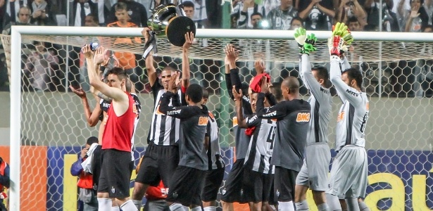 Jogadores do Atlético-MG começaram 2015 com muita confiança por causa do título da Copa do Brasil - Bruno Cantini/Clube Atlético Mineiro