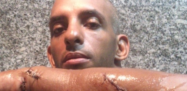 Flávio Leal espancou um homem que rendera a sua família com uma faca em Fortaleza - Arquivo pessoal